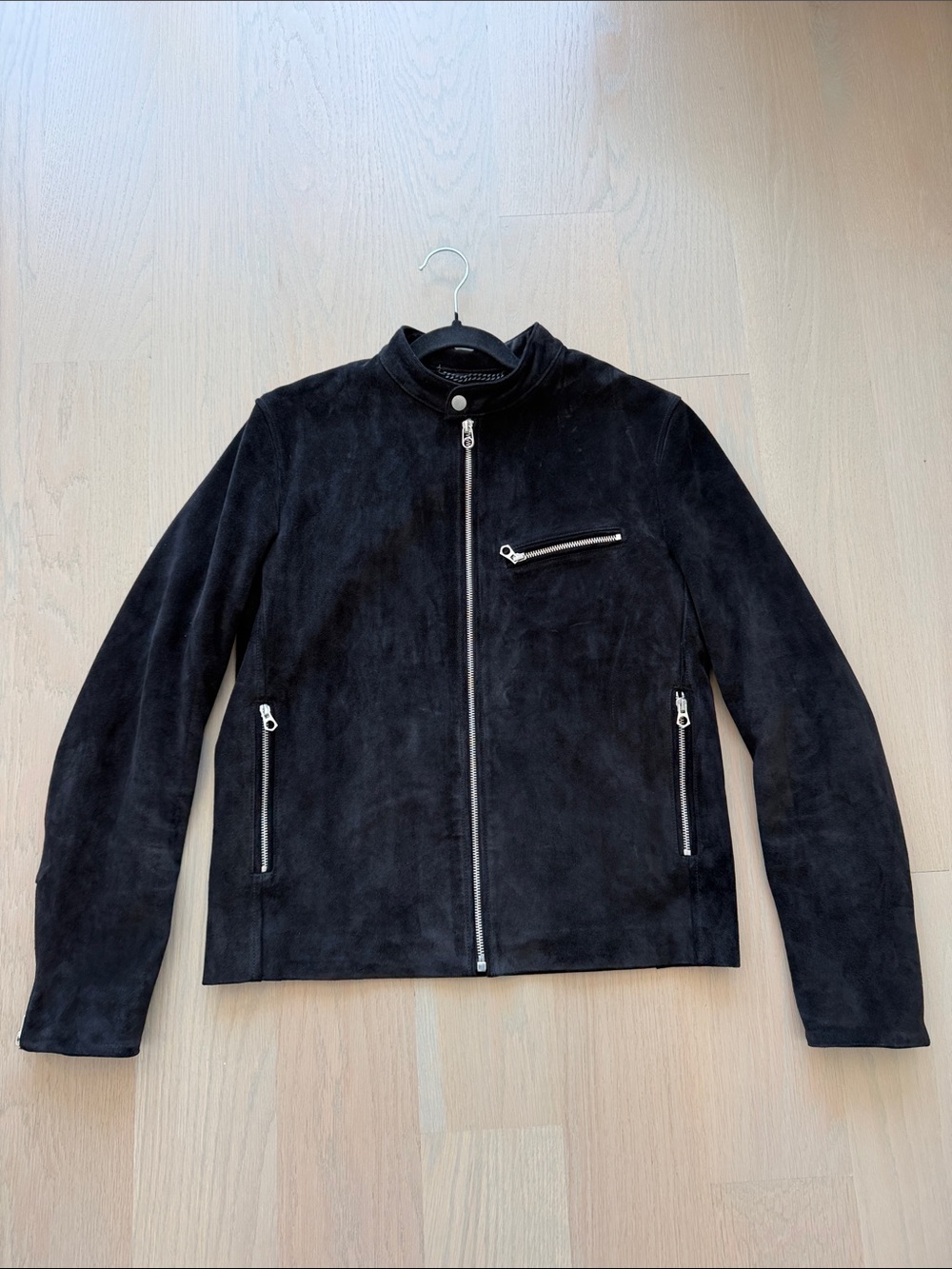 Rag & Bone Suede Moto Jacket